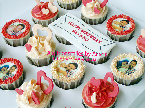 Birthday Cupcake Edible Image 