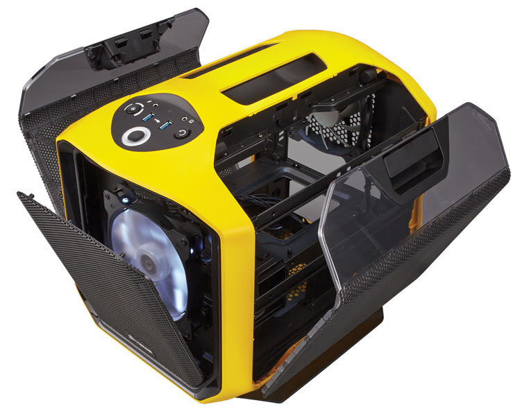 キャリーハンドル付き Mini Itx対応ポータブルpcケース Corsair 380t 自作pc Pcパーツが豊富 Pc専門店 Tsukumo
