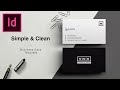 Business Card Template Indesign / 22 Free Business Card Template For Indesign Cs6 Formating By Business Card Template For Indesign Cs6 Cards Design Templates - Modern and clean design for business card.