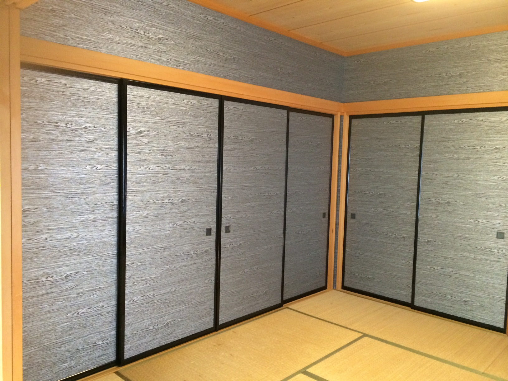 室内装飾大石商店 ドリームソーイング 有 和室クロス貼替