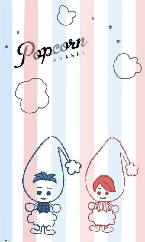 壁紙 嵐 イラスト かわいい