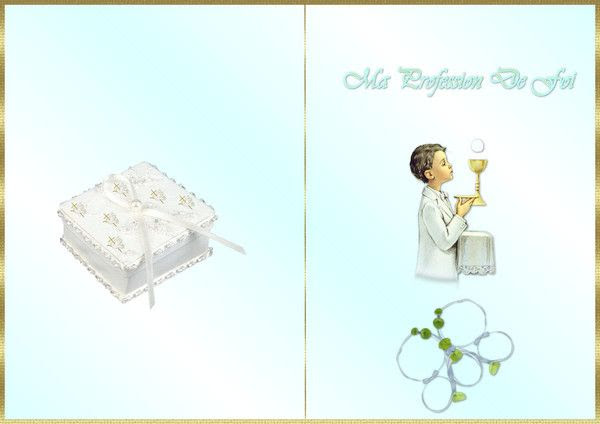 Carte A Imprimmer Communion