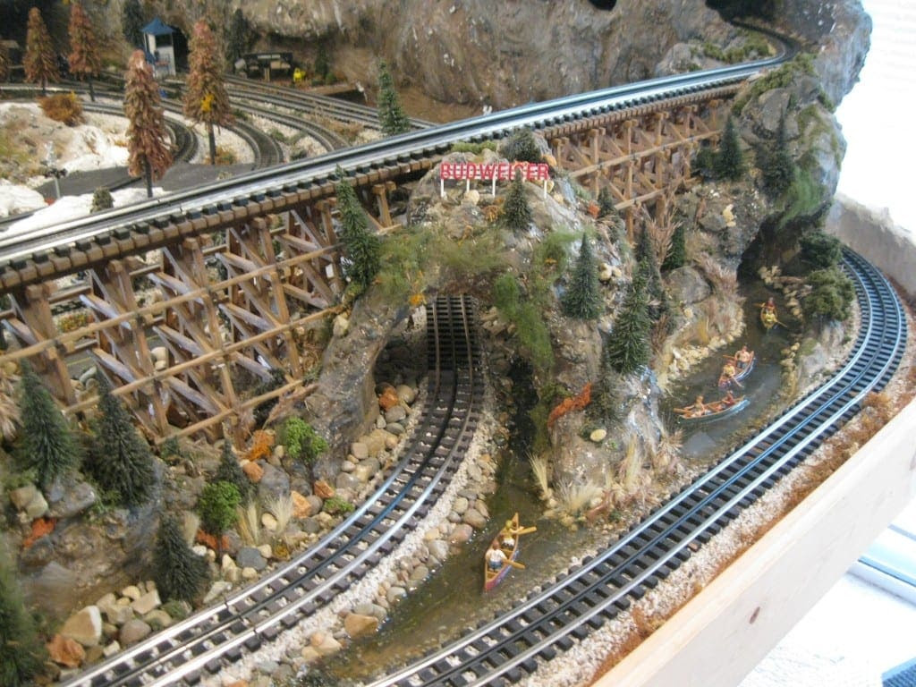  Scale Phantohm Rail Track and Ross Switches Model Train Layout