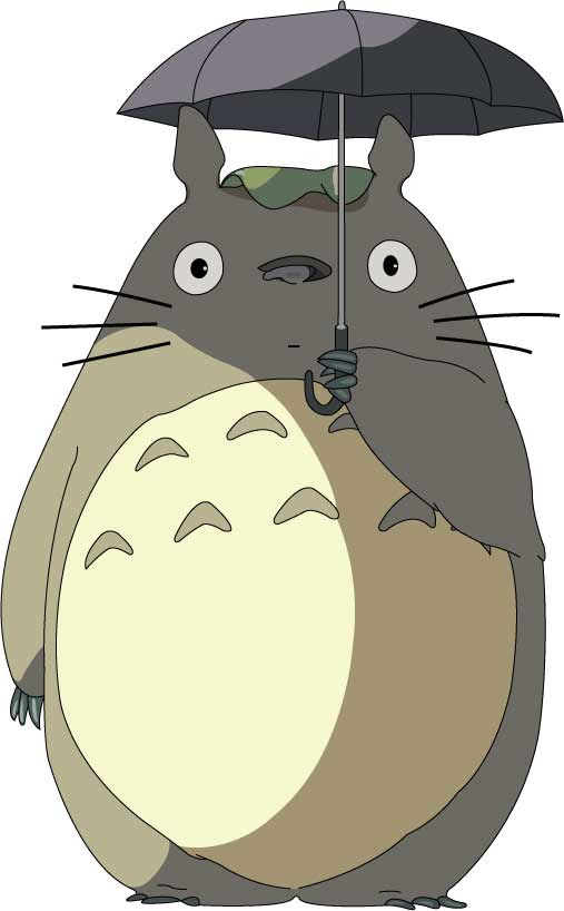 フリー トトロ イラスト 簡単 ただの無料イラスト