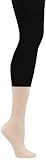 Capelli New York Plus Size Solid Poly Blend Capri Slinky Legging