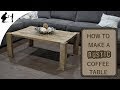 How To Buy A Coffee Table / Classic Oak Coffee Table With Drawers / Round faux marble coffee table.