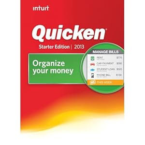 Intuit Quicken 2013 Starter Edition - Windows