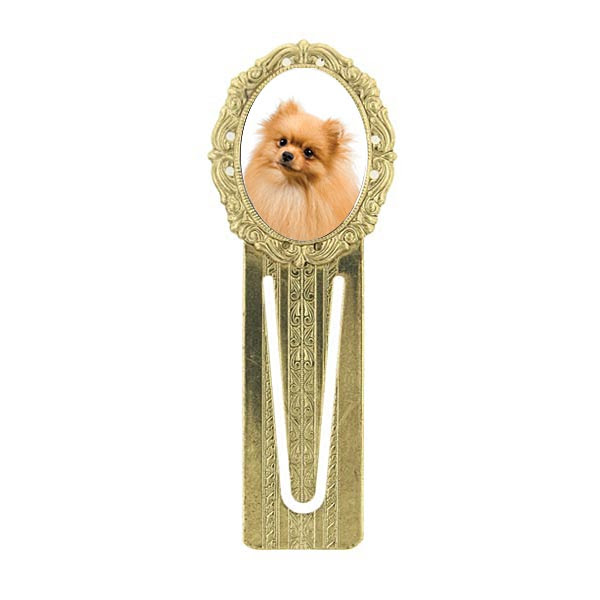 Vintage Pomeranian Bookmark