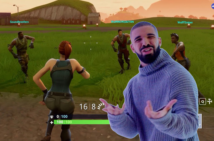 Drake Will Rap About Fortnite If They Add An In Game Hotline - drake will rap about fortnite if they add an in game hotline bling dance