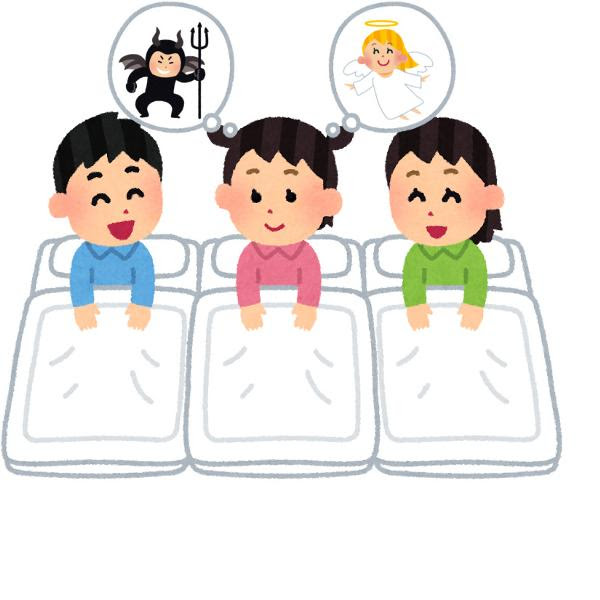 寝る前に漏らしちゃった 二人が寝てる間にどっちかと布団交換できるかな 17年05月21日のイラストのボケ 5076 ボケて Bokete