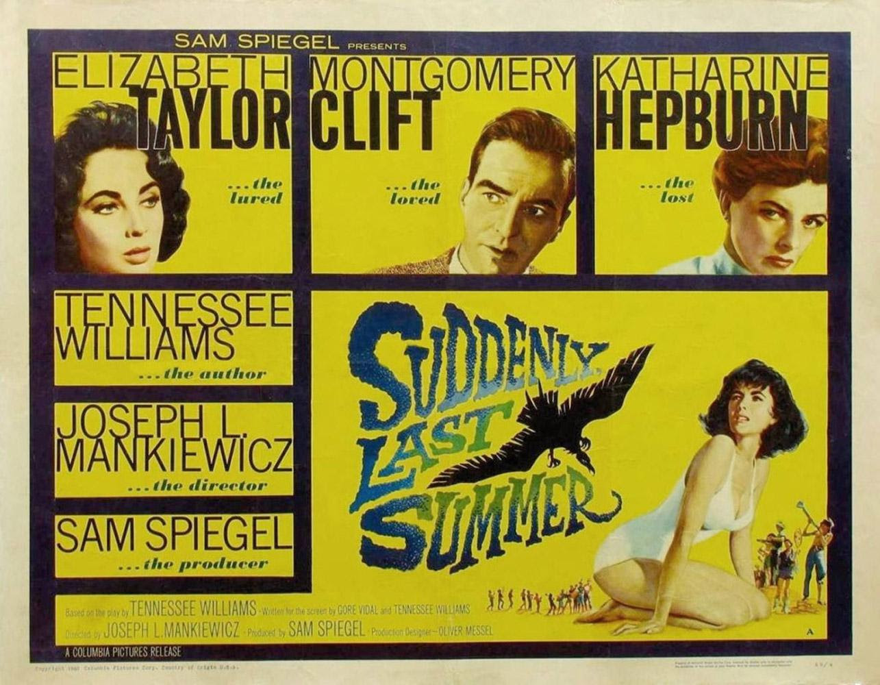 Resultado de imagen de tennessee williams suddenly summer