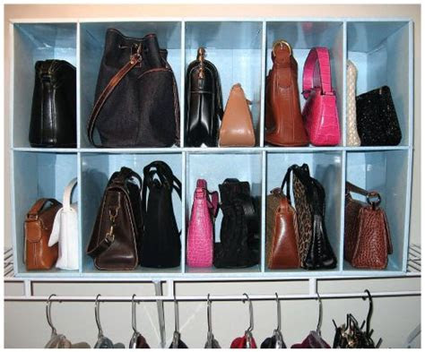 purse handbag storage ideas solutions