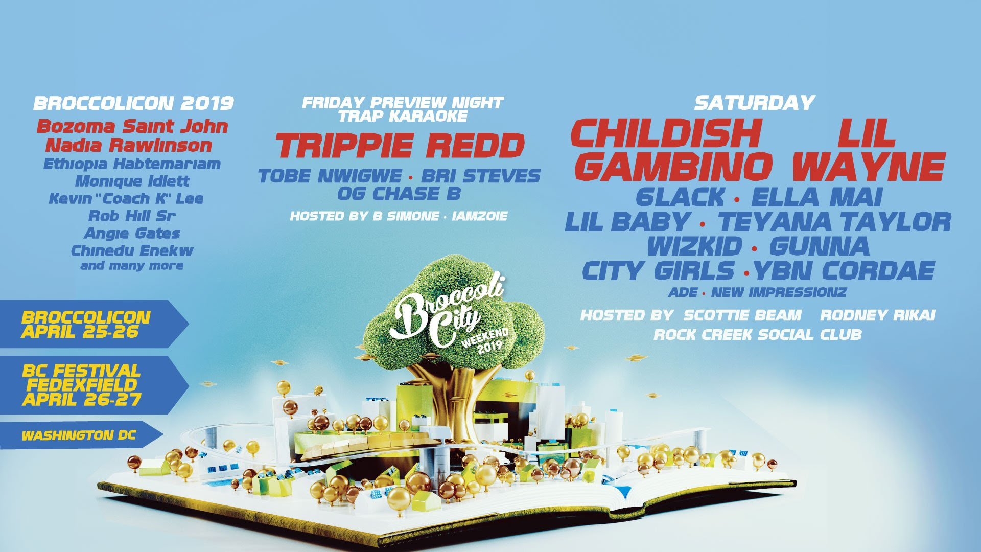 Broccoli City Festival 2022 Line Up