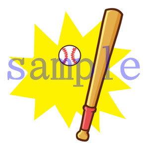 イラスト素材 ボールとバッド イラスト素材を作ってるブログ