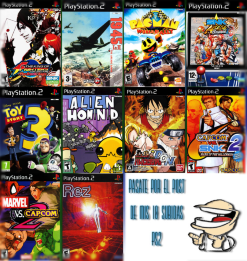 Aporte 10 juegos para tu ps2 en pocos links MF - Taringa!