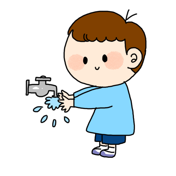 手洗いのイラスト かわいいフリー素材が無料のイラストレイン