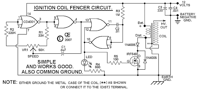 Electric Fence Circuit Board : Free Online Circuit Board Design Class - A carefully installed electric fence delivers a mild and safe yet unpleasant shock to any animal that touches it, deterring them from pushing against it or trying to.