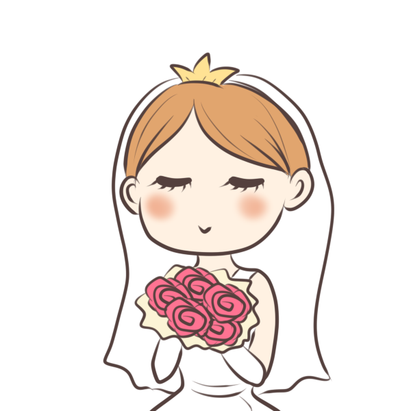 新婦さんのイラスト かわいいフリー素材が無料のイラストレイン