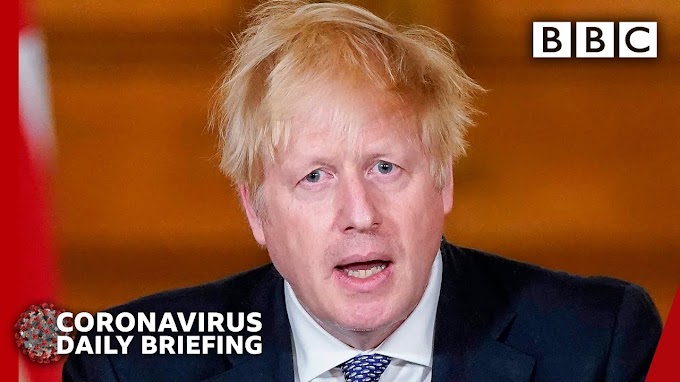 CORONAVIRUS: Boris Johnson: We are past the peak of disease - via BBC