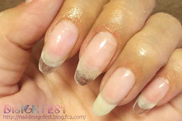 グレースガーデンでジェル購入 長さ出し Design Fest