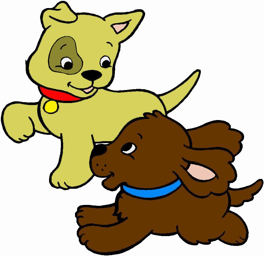 Disegno di Cuccioli di Cane a colori