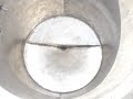 Video 300 gallon vertical stainless steel half conical bottom