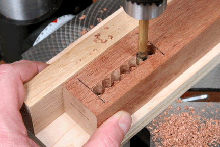 joinery - How do you make mortise and tenon joints using 