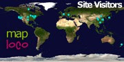 Locations of Site Visitors