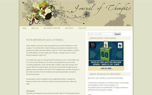 Journal of Thoughts