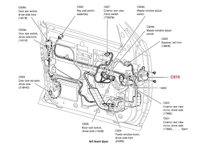 Rear Side Window F150 Diagram