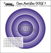 Crea-Nest-Lies set stansen no. 7 XXL / Crea-Nest-Lies dies no. 7 XXL