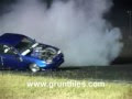Holden ute burnout (gone wrong)