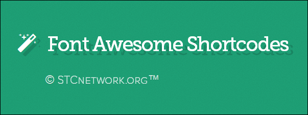 Font Awesome Shortcodes