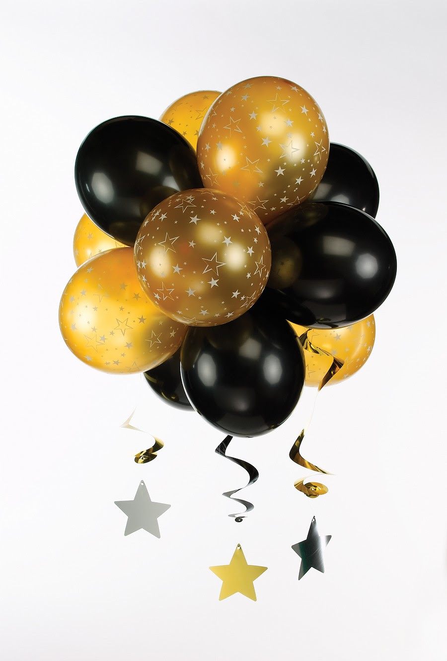 Black And Gold Party Clip Art Library