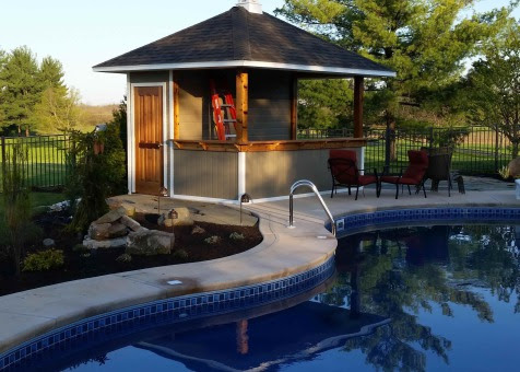 Barside Pool Houses 12x12ft