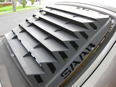 Rear Window Louvers Volvo