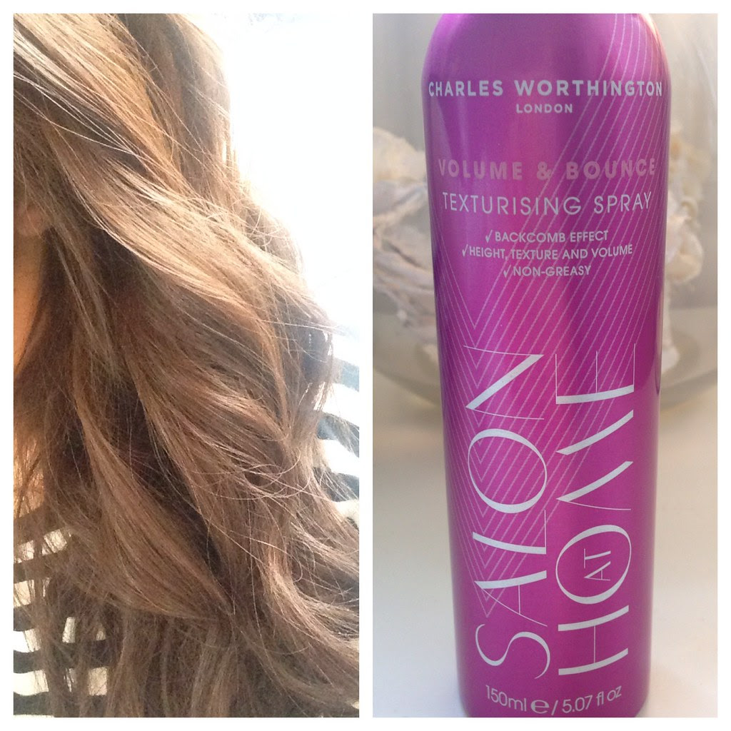 All Things Pretty Charles Worthington Volume Bounce Texturising Spray