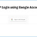 Google Sign In With : Type the text you hear or see.