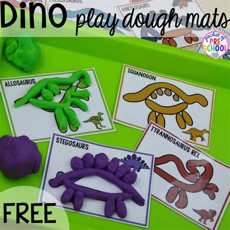  dinosaur themed activities centers for little learners pocket of