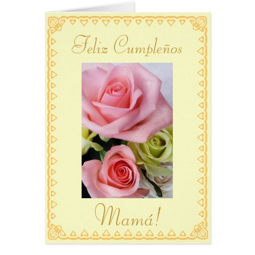spanish birthday cards for mom