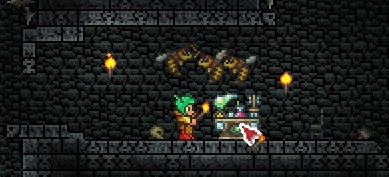 テラリア18日目 ダンジョン攻略 借猫ブログ