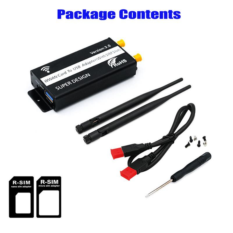 USB wifi adapter NGFF M2 2.4G/5G wireless Network card adapter With SIM  card Slot for WWAN/LTE/ GPS/4G Module laptop|Network Cards| - AliExpress