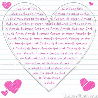 Un concurso de Cartas de Amor