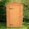larchlap overlap mower store - 147 x 143 x 93 cm sheds