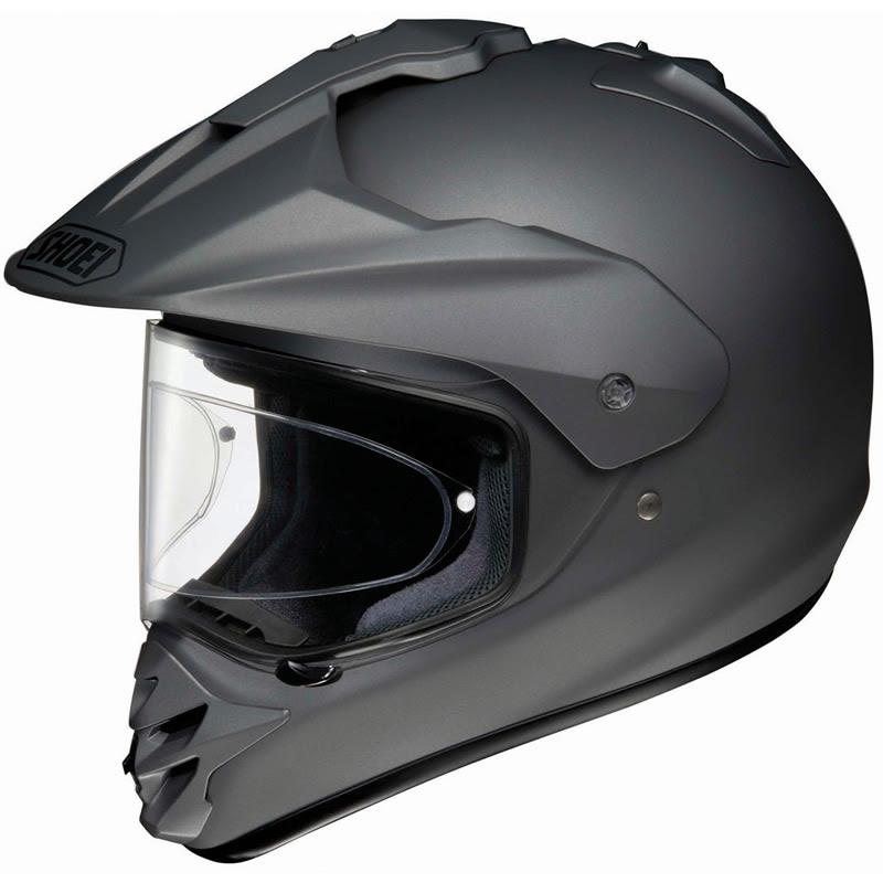SHOEI HORNET DS PLAIN MOTOCROSS DUAL PURPOSE ON/OFF ROAD ENDURO