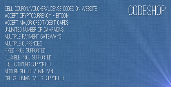 Code Shop (Shopping Carts)