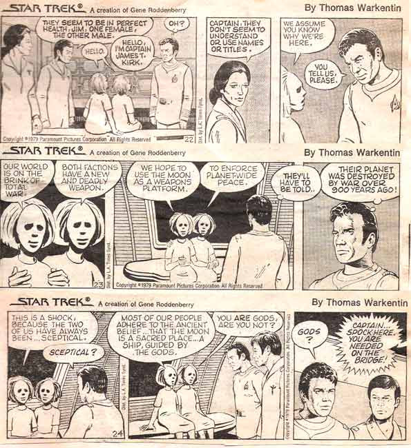 Star trek the comic strip