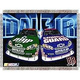 Dale Earnhardt Jr. Nascar Triple Woven Jacquard Throw