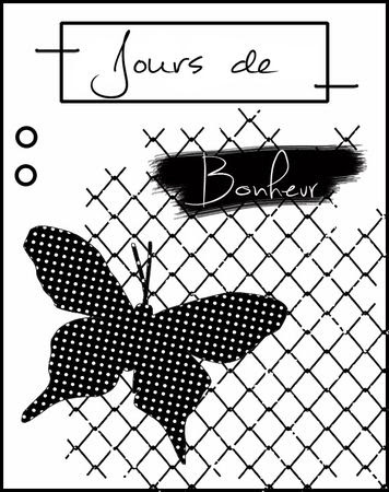 etiquette jours de bonheur