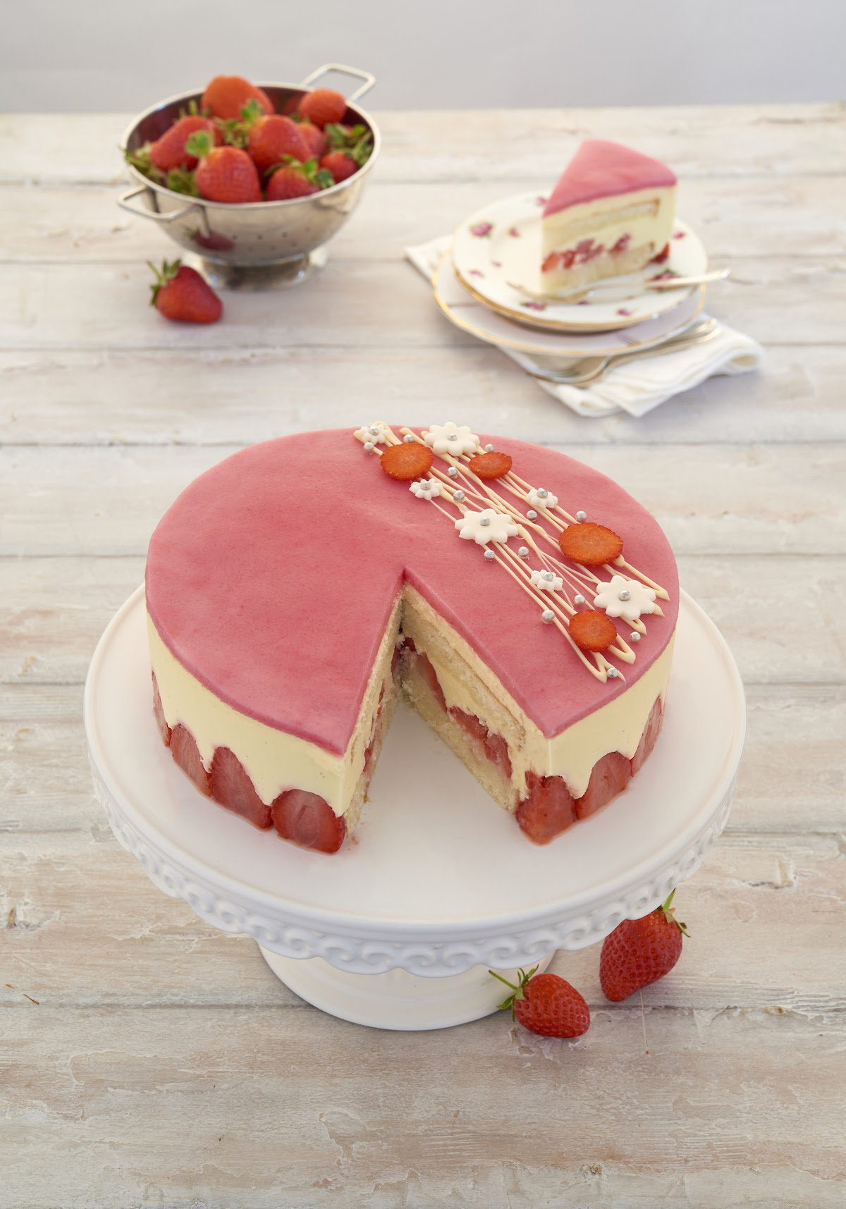 Fraisier Traditionnel Anne Sophie Fashion Cooking